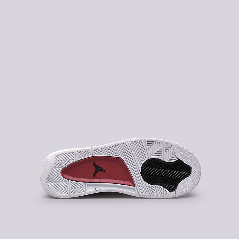 детские белые кроссовки Jordan 4 Retro BP 308499-106 - цена, описание, фото 5